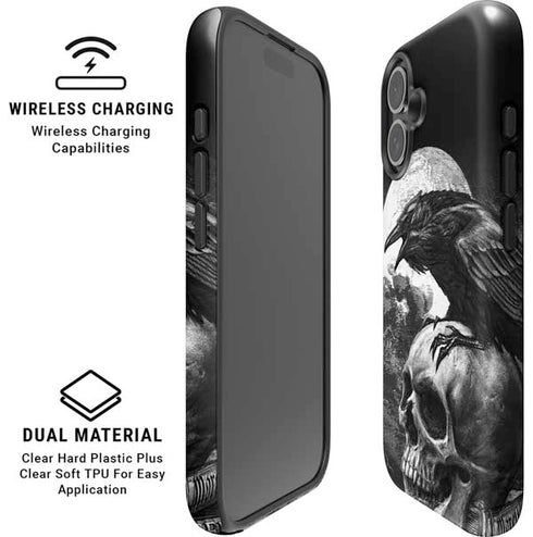Alchemy Carta Poes Raven iPhone 16 Plus Magsafe Impact Case